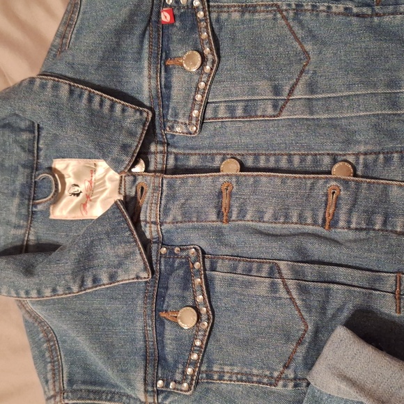 Marilyn Monroe Girls Denim Jacket Size S - Picture 1 of 8